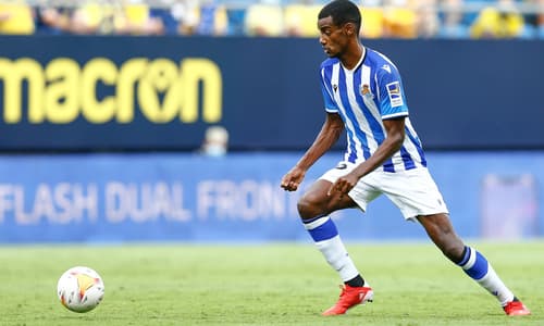 Real Sociedad striker Alexander Isak