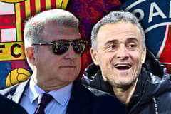 Joan Laporta, Barcelona, Luis Enrique, PSG