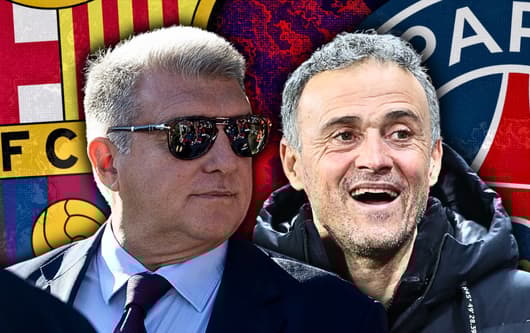 Joan Laporta, Barcelona, Luis Enrique, PSG