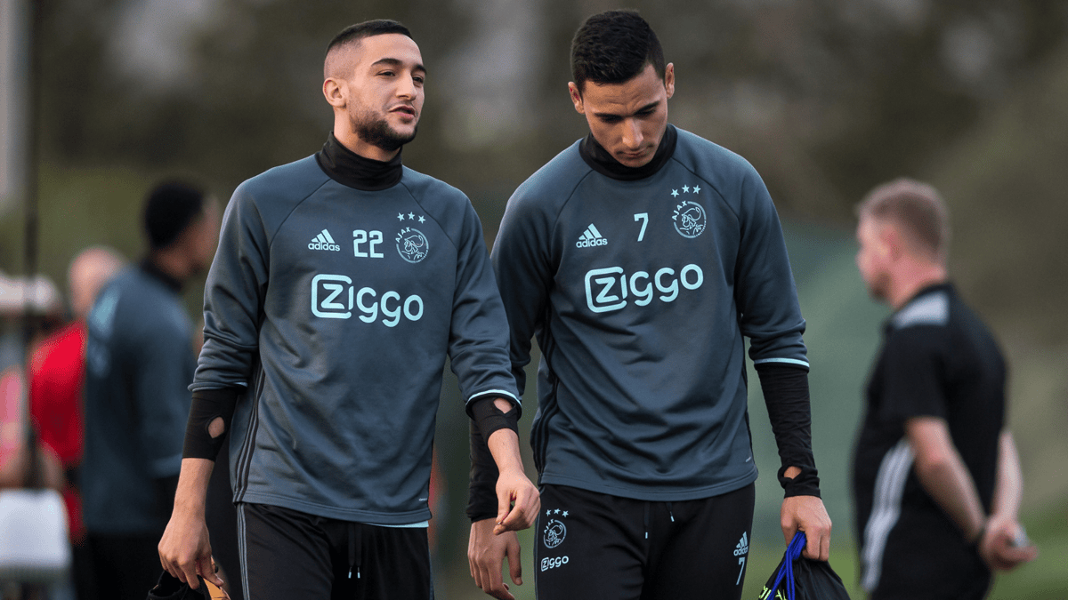 Hakim Ziyech, Anwar El Ghazi, Ajax