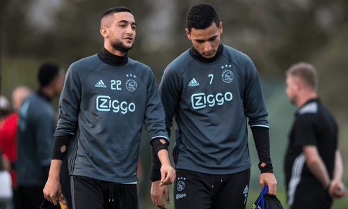 Hakim Ziyech, Anwar El Ghazi, Ajax