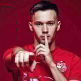 Red Bull Salzburg's Amar Dedic.