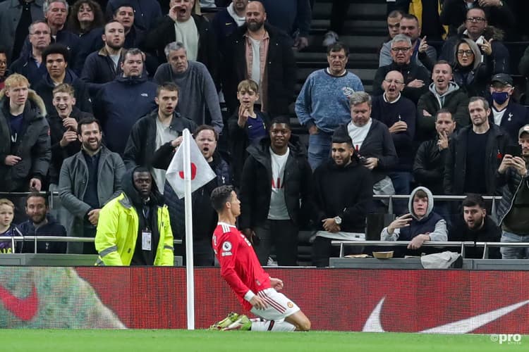Ronaldo grabbed a goal and an assist in the 3-0 win at Tottenham