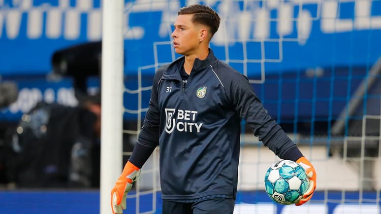 Ivor Pandur verdedigde in totaal zevenmaal het doel van Hellas Verona.