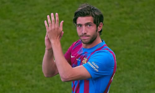 Sergi Roberto, Barcelona, 2021/22