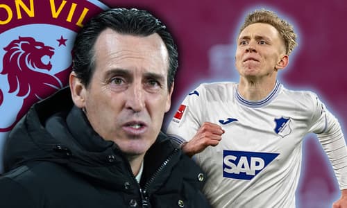 Maximilian Beier, Unai Emery, Aston Villa