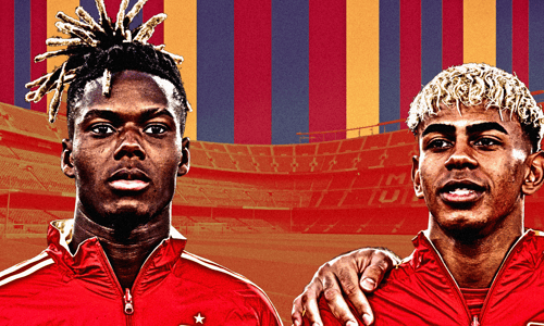 Nico Williams, Lamine Yamal, Barcelona