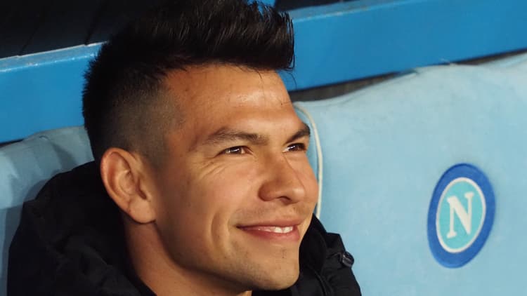 Hirving Lozano has re-joined PSV