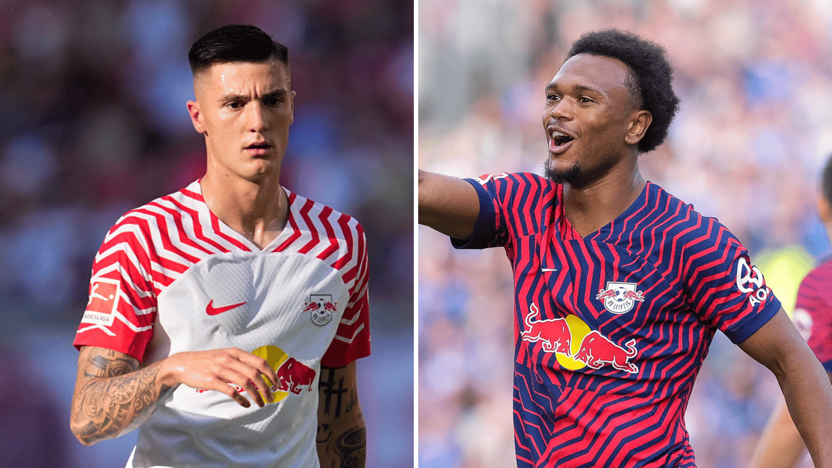 Benjamin Sesko, Lois Openda, RB Leipzig