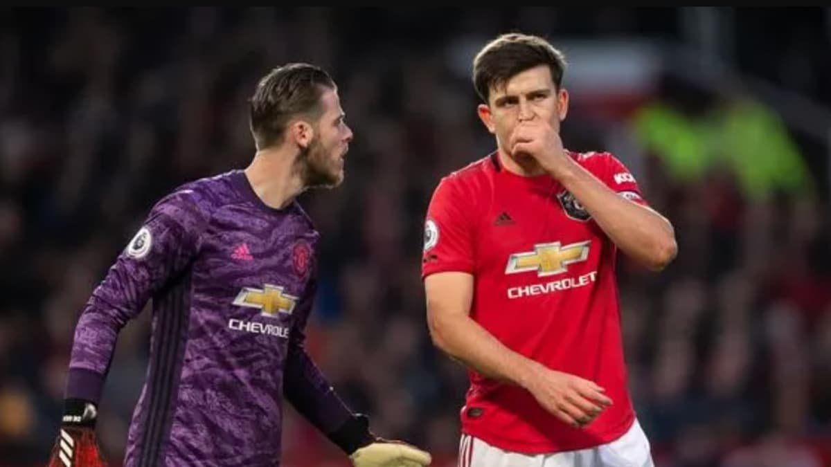 Man Utd pair David de Gea and Harry Maguire