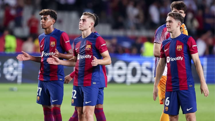 La Masia products Lamine Yamal, Fermin Lopez and Gavi