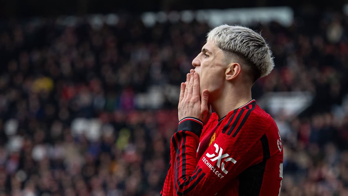 Manchester United's Alejandro Garnacho