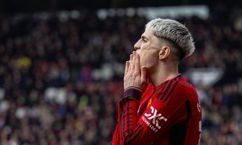 Manchester United's Alejandro Garnacho