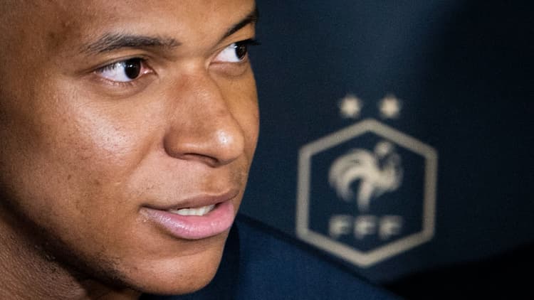 Mbappe has had tension with the France national team over image rights