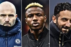 Enzo Maresca, Victor Osimhen, Ruben Amorim