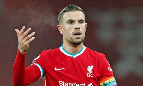 Liverpool captain Jordan Henderson.