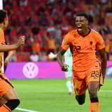 Denzel Dumfries scores for Netherlands v Austria at Euro 2020