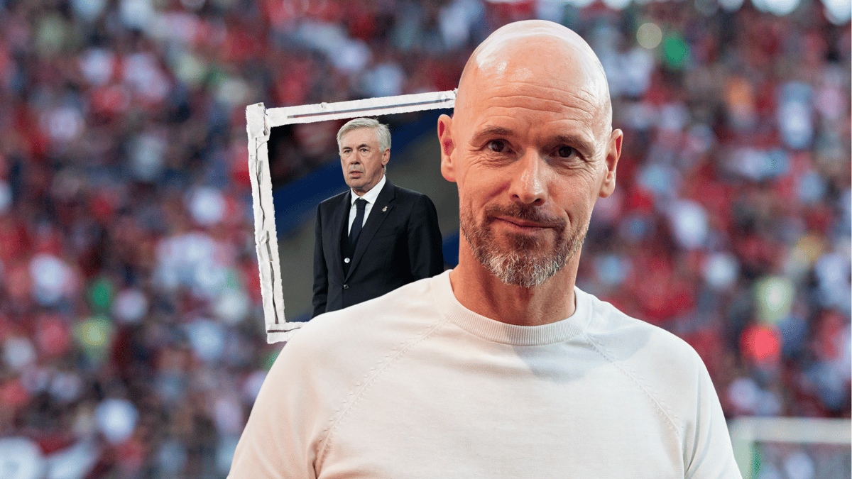 Erik ten Hag, Carlo Ancelotti, Man Utd, Real Madrid