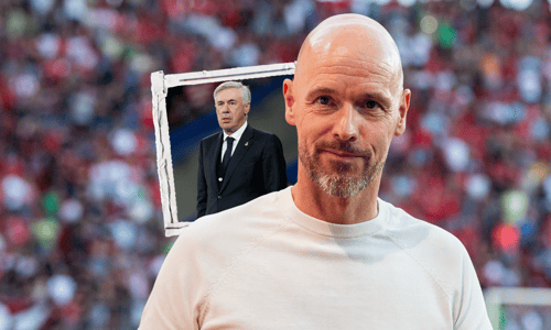 Erik ten Hag, Carlo Ancelotti, Man Utd, Real Madrid