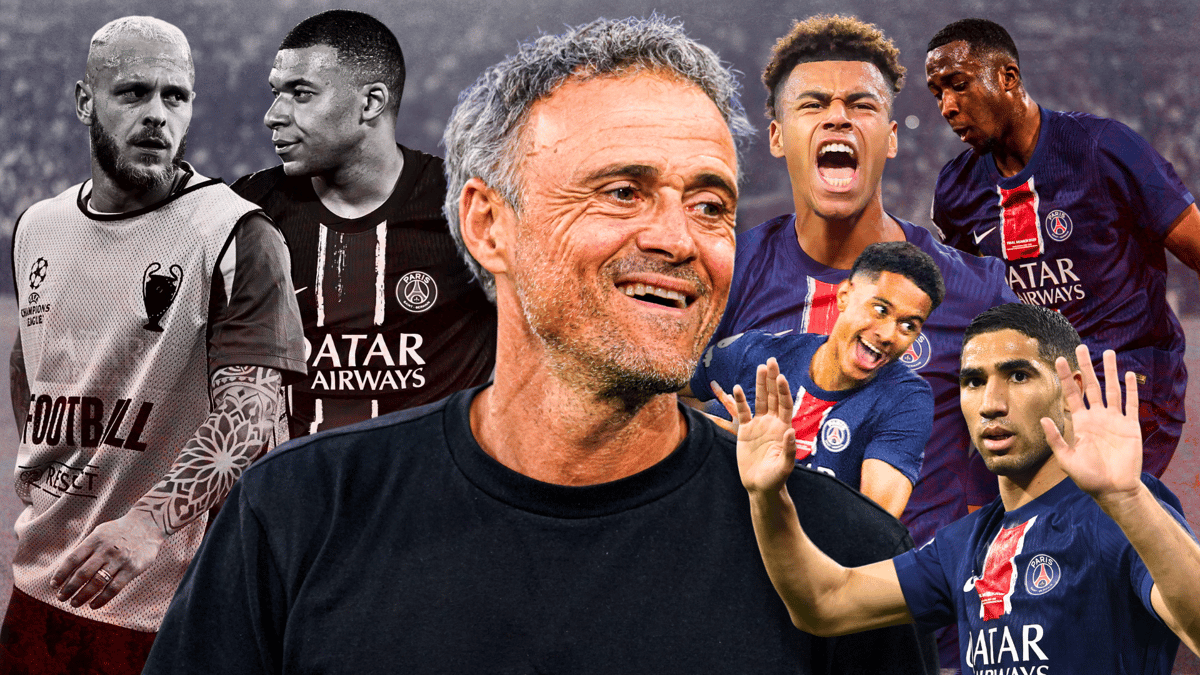 Champions League winners and Losers PSG Inter Milan