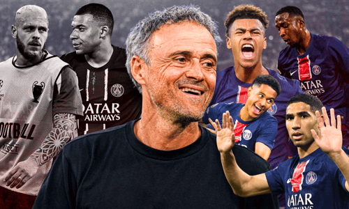 Champions League winners and Losers PSG Inter Milan