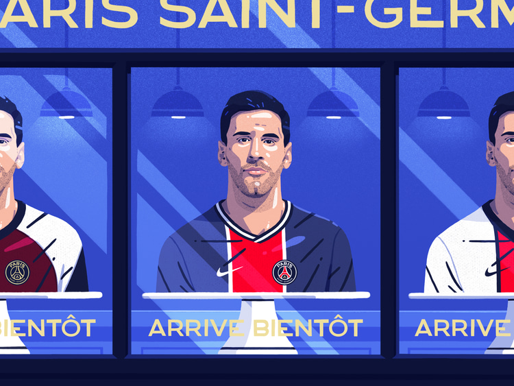 PSG player Lionel Messi