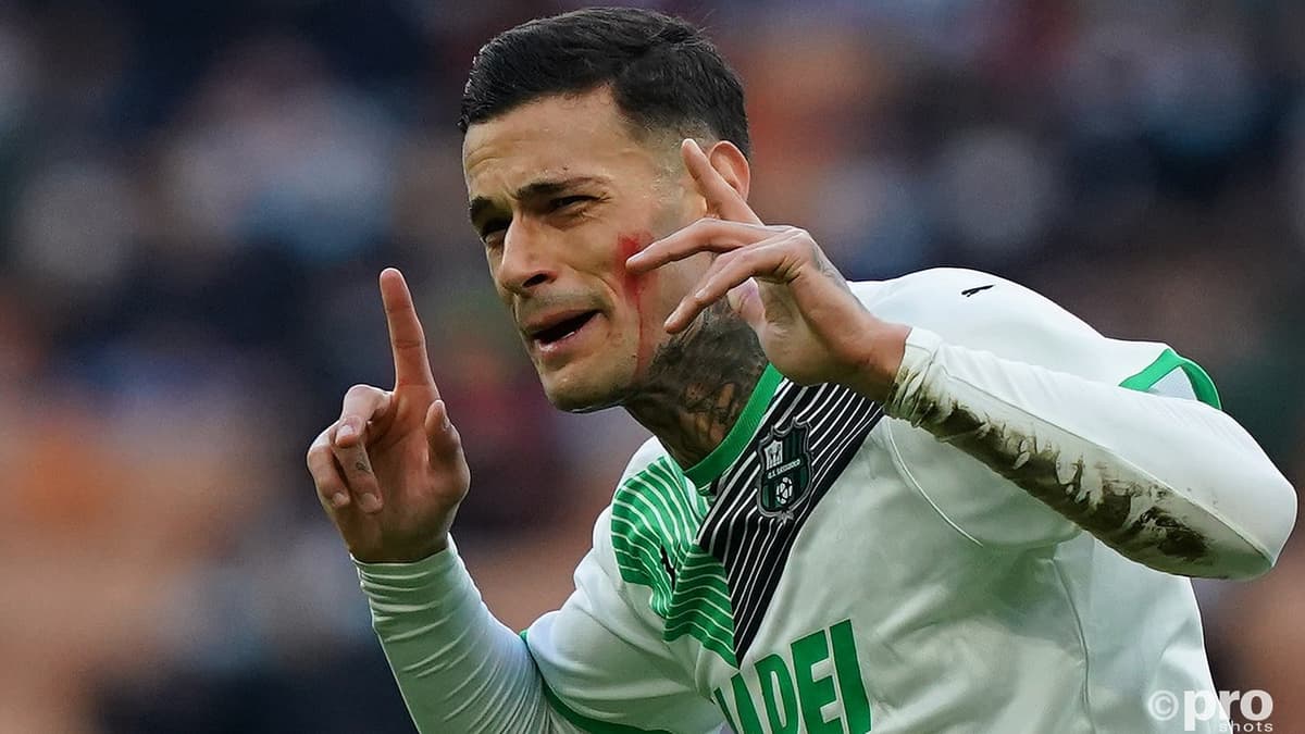 Gianluca Scamacca, Sassuolo, 2021/22