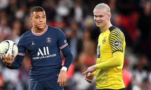 Erling Haaland, Kylian Mbappe