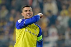 Cristiano Ronaldo in action for Al Nassr