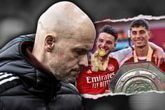 Erik ten Hag, Declan Rice, Kai Havertz