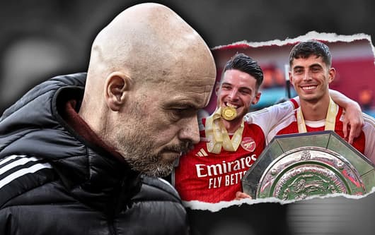 Erik ten Hag, Declan Rice, Kai Havertz