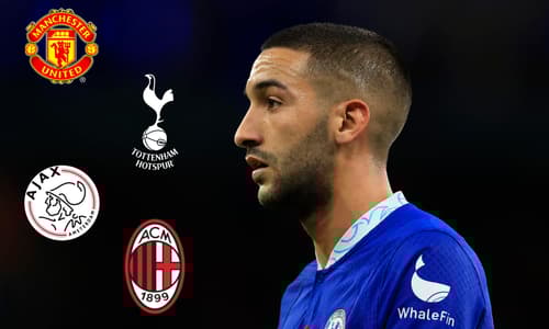 Hakim ZIyech transfer options