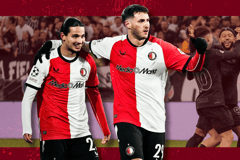 Santiago Giménez, Feyenoord, Memphis Depay, Yuri Alberto