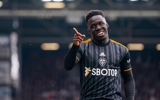 Wilfried Gnonto celebrates scoring a goal