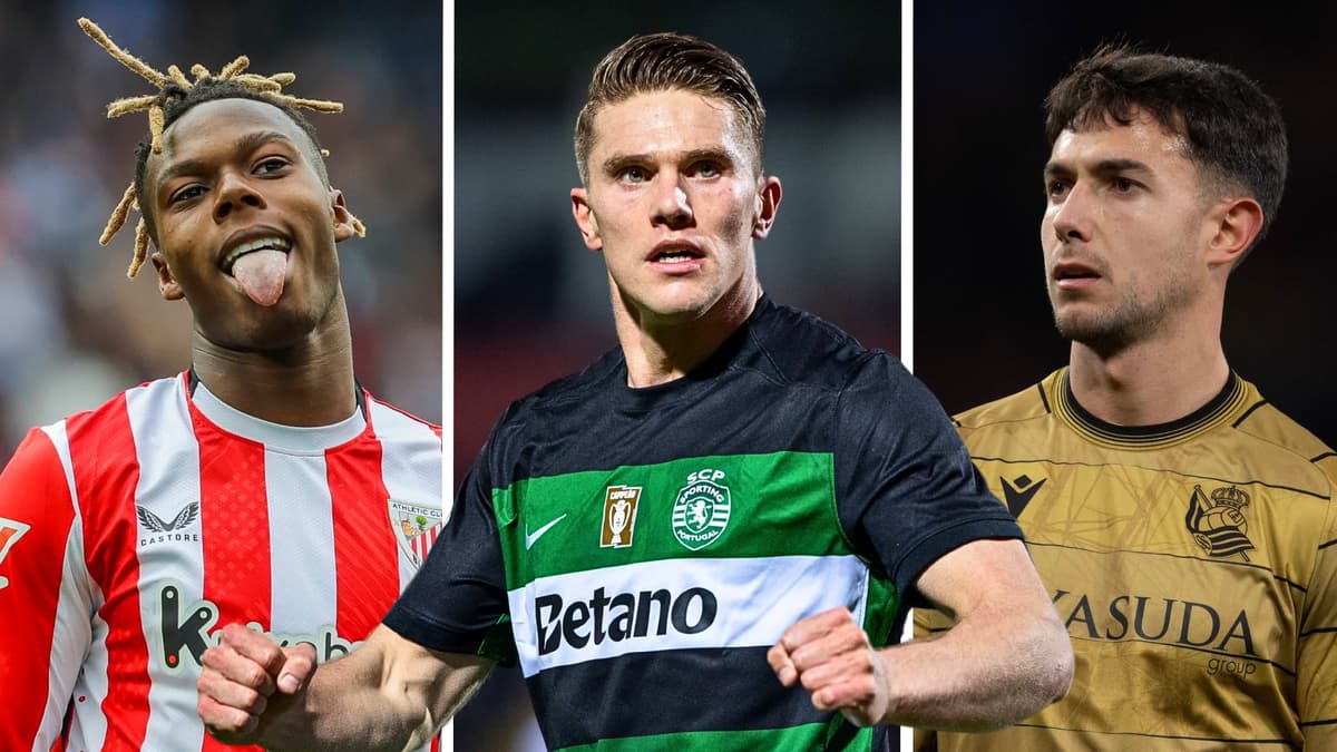 Nico Williams, Viktor Gyokeres, Martin Zubimendi, 2024/25