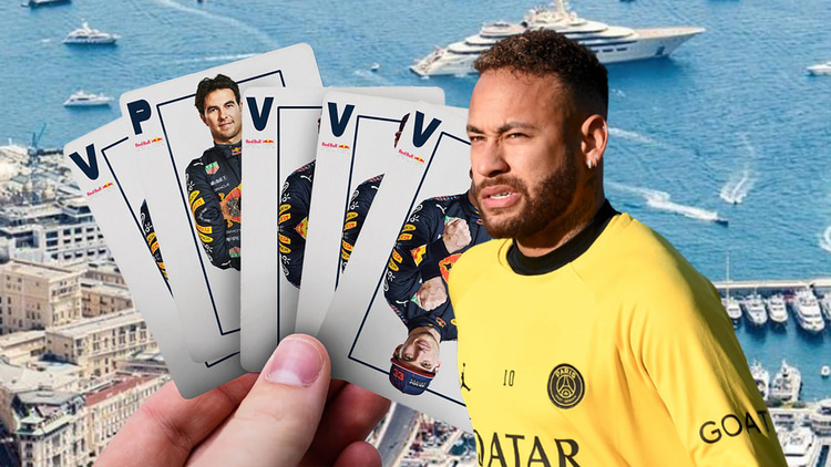 Neymar played late night poker in Monaco