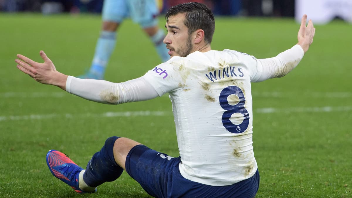 Harry Winks in action for Tottenham Hotspur