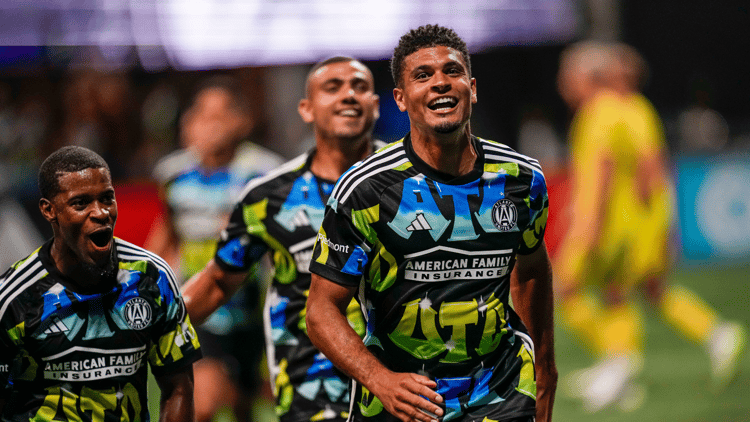 Miles Robinson in actie voor Atlanta United.