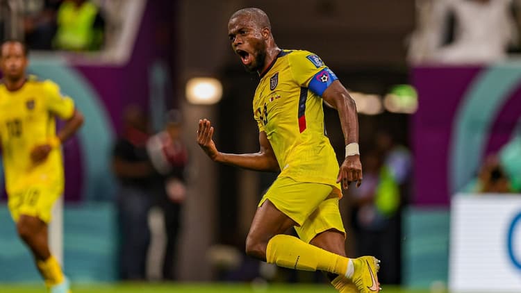 Enner Valencia was verantwoordelijk voor beide Ecuadoriaanse goals.