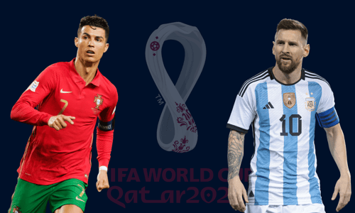 Cristiano Ronaldo, Lionel Messi, World Cup 2022