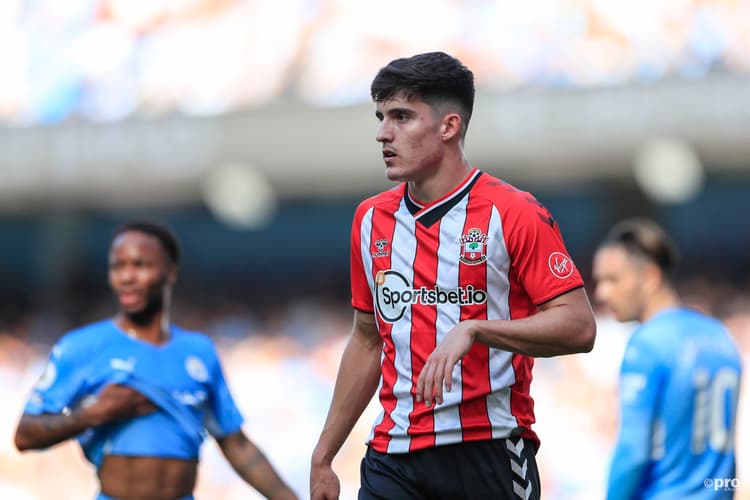 Southampton defender Tino Livramento