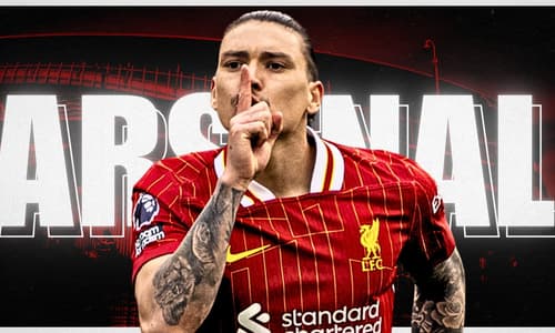 Darwin Nunez, Liverpool, Arsenal, 2024/25