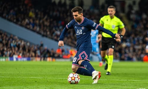 Lionel Messi, Man City v PSG, 2021-22
