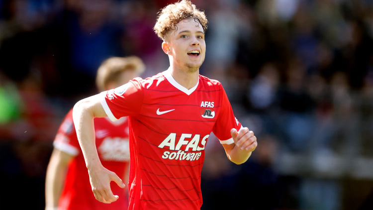 Het contract van Hakon Evjen met AZ liep nog door tot medio 2024.