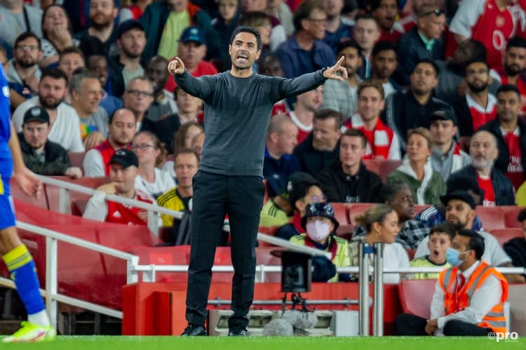 Mikel Arteta, Arsenal, 2021/22