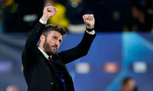Michael Carrick, Manchester United caretaker manager, Villarreal, Champions League