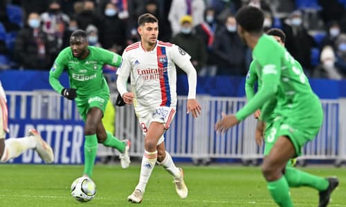 Lyon midfielder Bruno Guimaraes has been linked to Arsenal