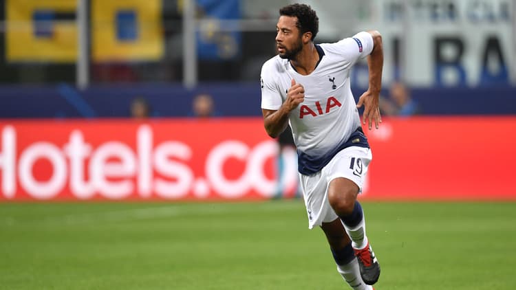 Dembele during his Tottenham days
