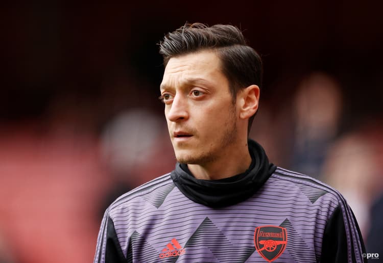 Arsenal released Mesut Ozil in January 2021