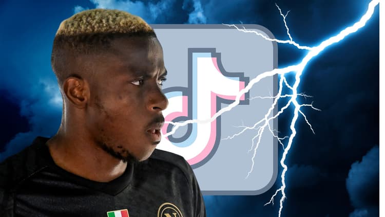 Victor Osimhen has fallen out with Napoli over TikTok videos